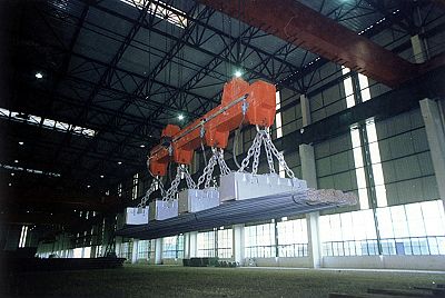 MW12、MW15、MW22系列吊運捆扎棒材用電磁鐵