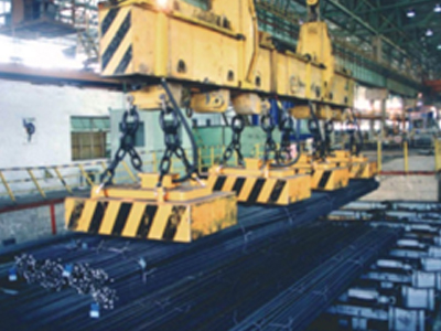 Lifting Electromagnet for Bundled Rebar and Profiled Steel