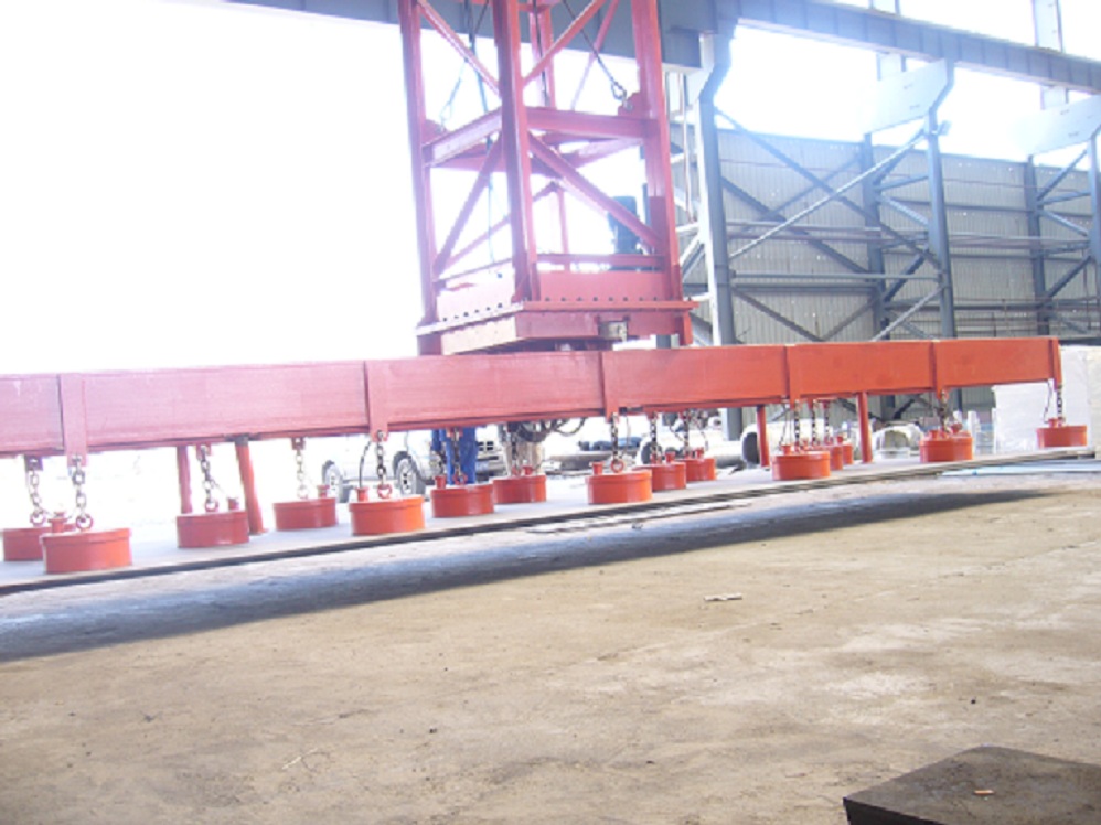 MW04系列吊運多張薄鋼板用電磁鐵